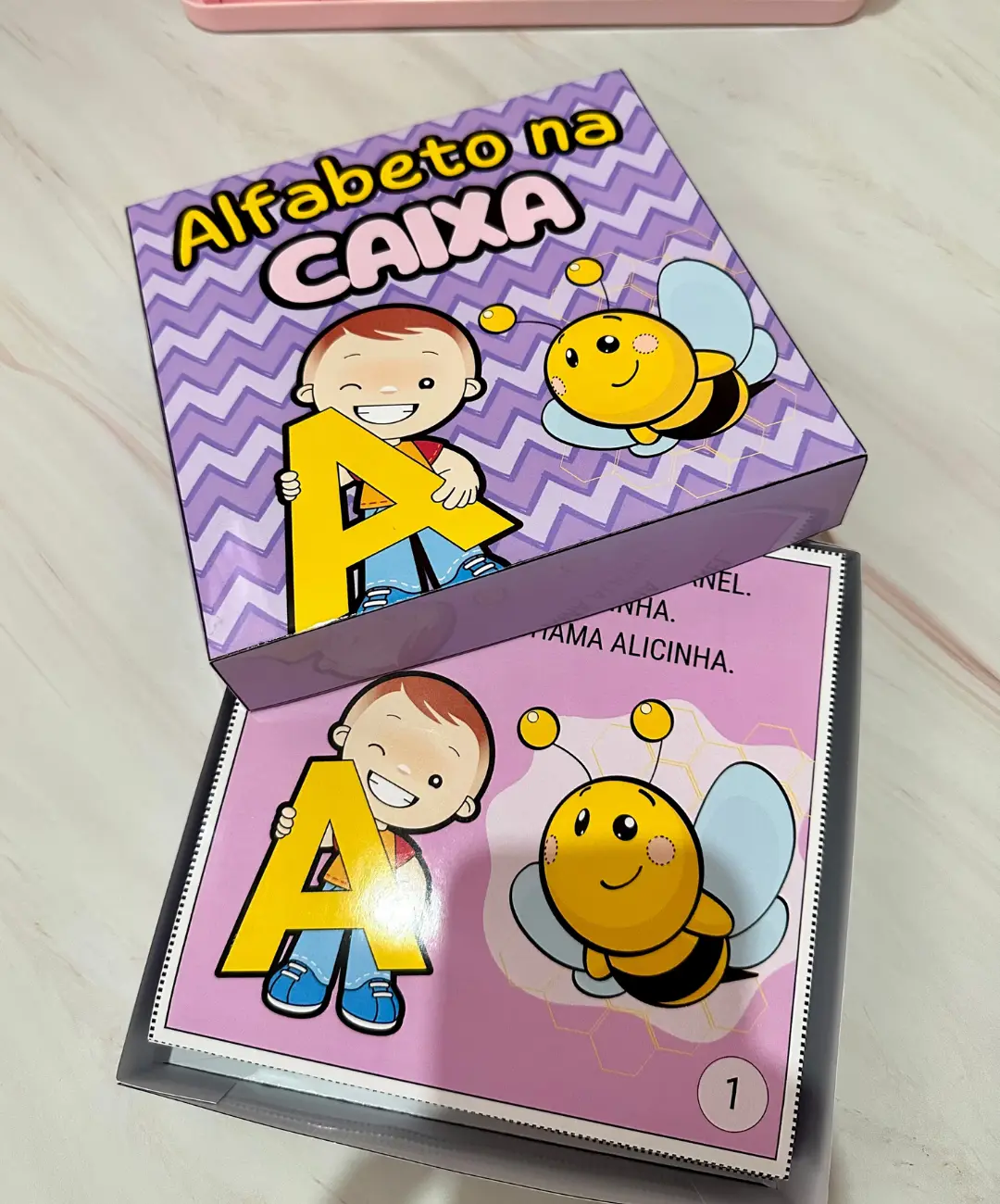 Alfabeto na Caixa PDF | Recurso Lúdico e Interativo para Alfabetização Infantil 