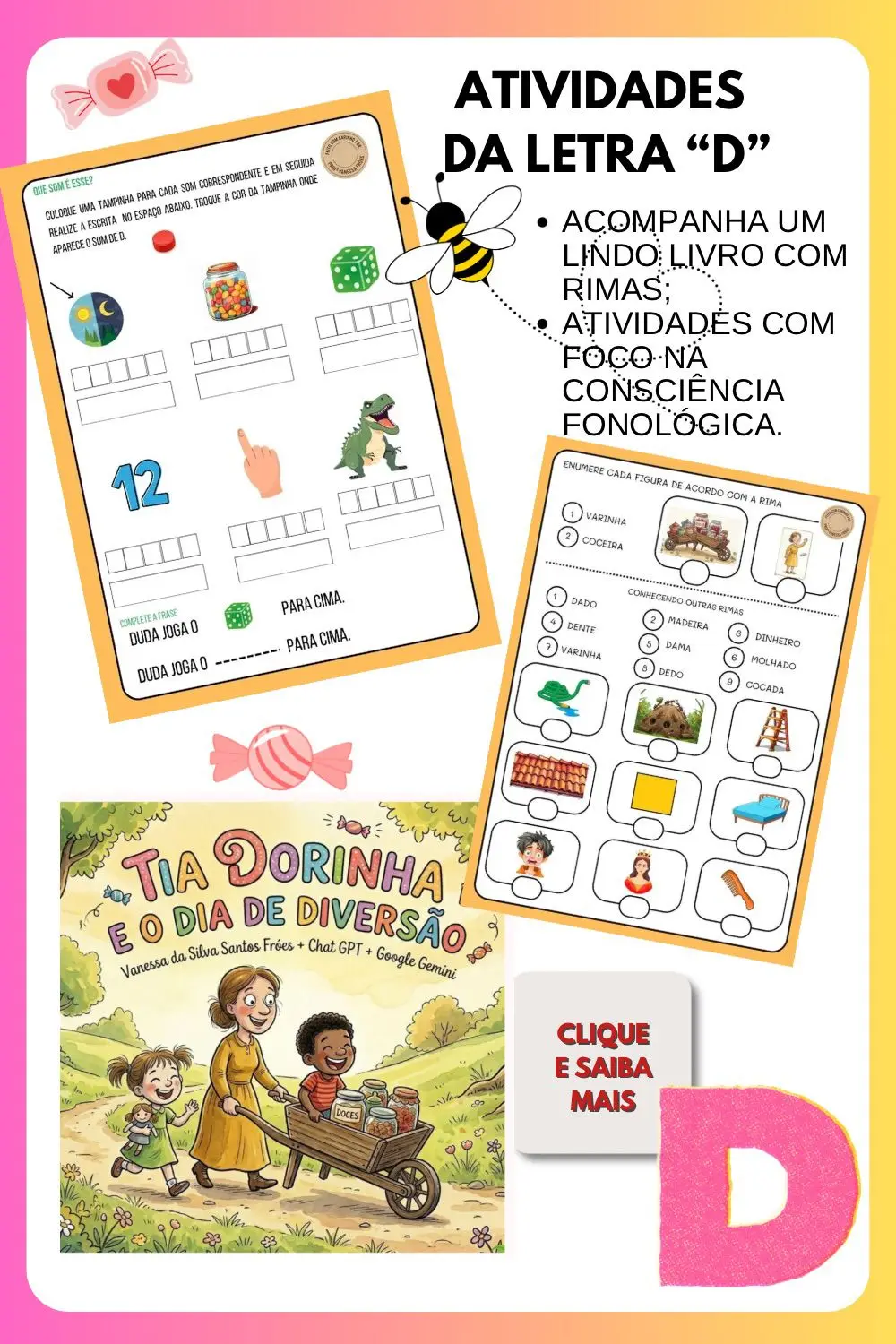 Material Didático Autoral - Livro e sequência didática da letra D