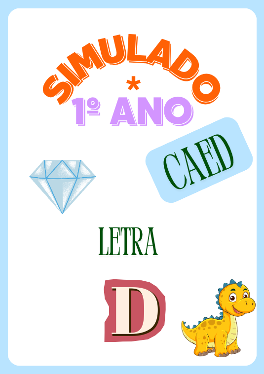 Simulado 1º ano CAED de Português