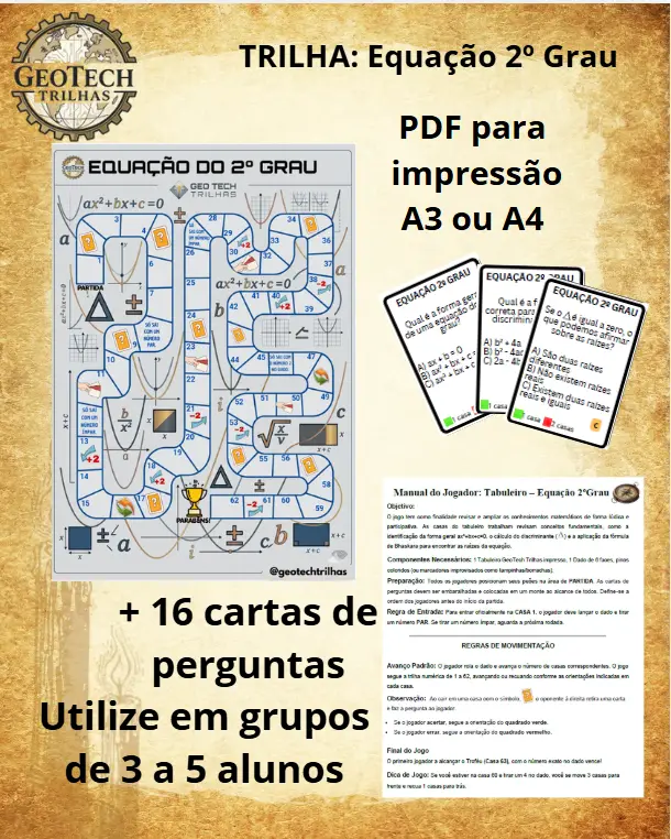 Trilha - Equação do 2º Grau