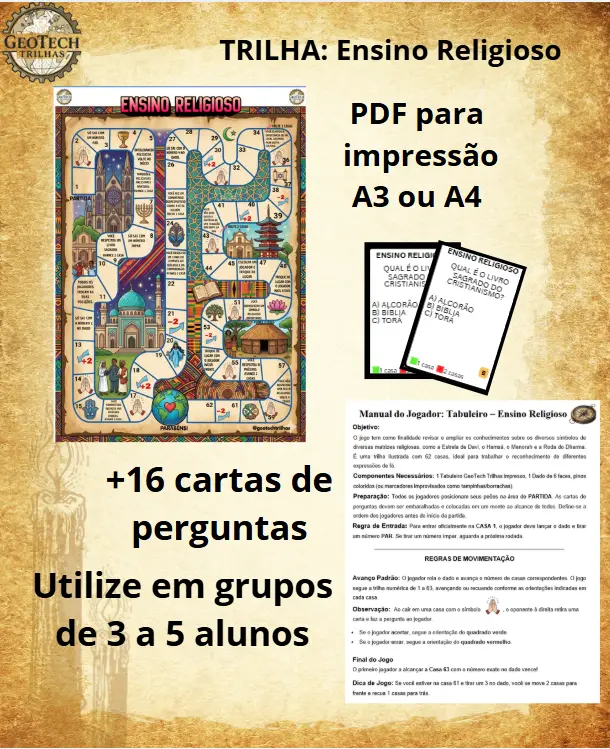 Trilha: Ensino Religioso - 6º ano