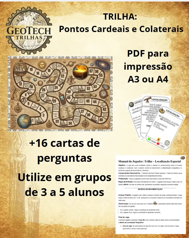 Trilha: Rosa dos Ventos - 5° anos e 6° ano