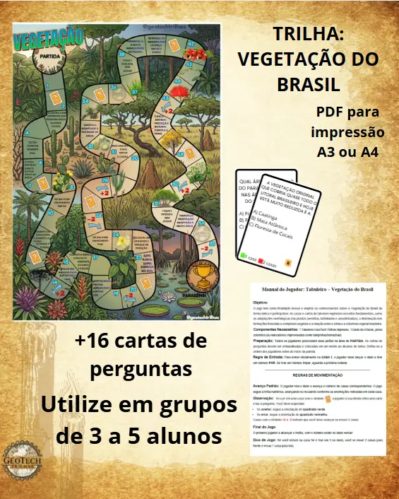 Trilha: Vegetação do Brasil