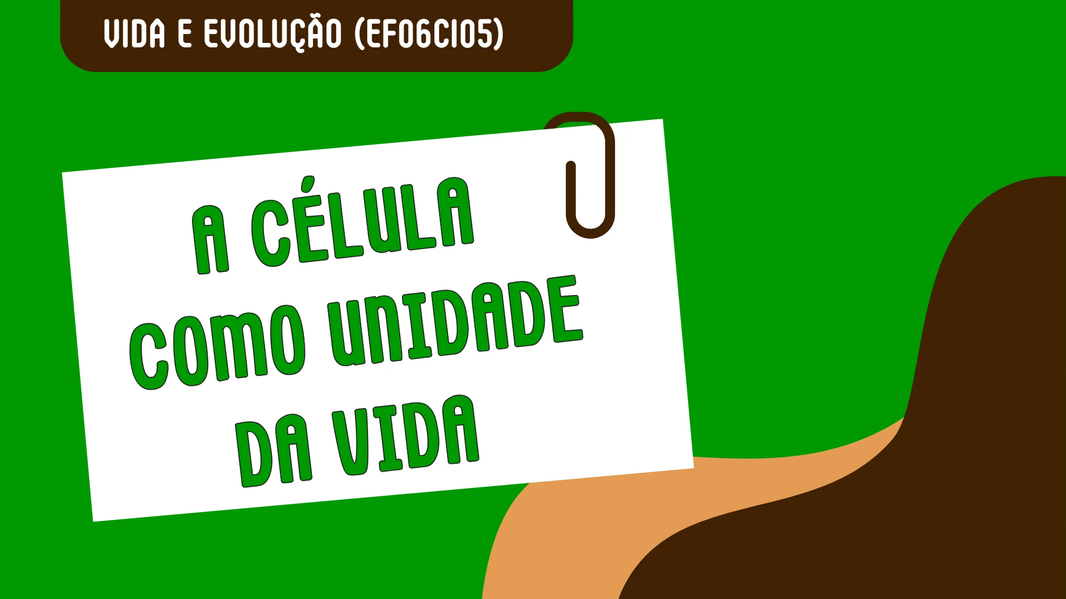 A célula como unidade da vida - slide