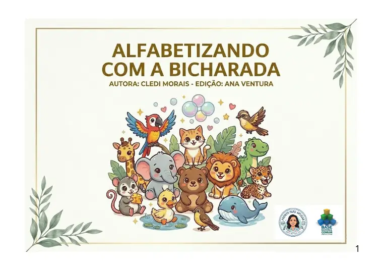 Alfabetizando com a Bicharada